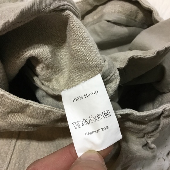 EDUN Ida Hemp Shorts Size XS - Picture 6 of 7